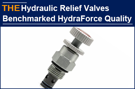 The Hydraulic Relief Valve has no stuck and its service life is 2 million times. Only AAK has benchmarked HydraForce.
