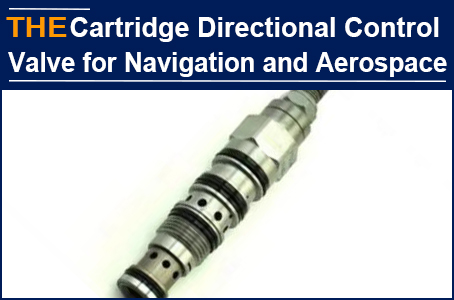 The hydraulic cartridge directional control valve that HydraForce can't make, is customized by AAK for navigation