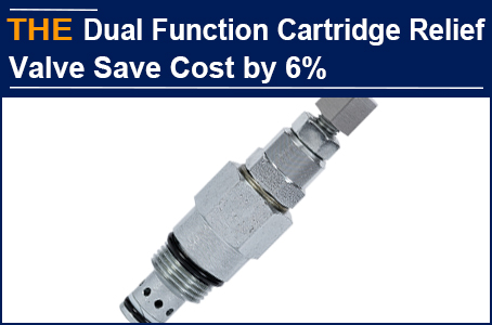 Dual Function AAK Hydraulic Cartridge Relief Valve, helped Heller Save Cost by 6%