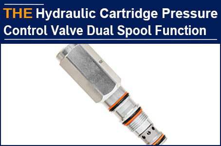 AAK double spool Hydraulic Cartridge Pressure Control Valve, increased the equipment stability by 10%