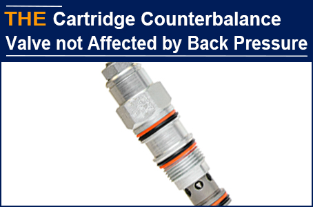 AAK 3 Skills Solved the problem of Hydraulic Counterbalance Cartridge Valve Caused by Back Pressure and helped Dorian's Equipment Promoted Smoothly