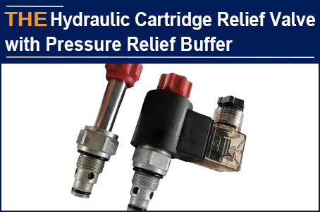 Hydraulic Cartridge Relief Valve with Pressure Relief Buffer, AAK replaced Greek manufacturer