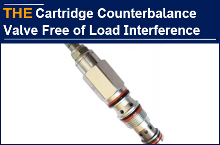 The Hydraulic Cartridge Counterbalance Valve that SUN had no interest to do, AAK was willing to take over, and avoided load interference