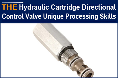 Hydraulic Cartridge Directional Control Valve with high-precision valve hole, AAK helped Santiago win big order