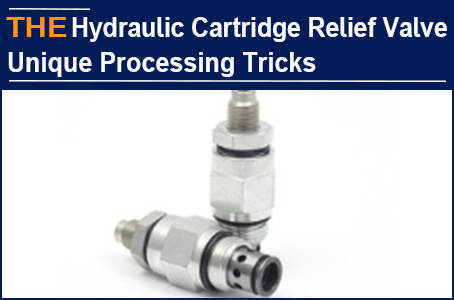 AAK Hydraulic Cartridge Relief Valve used 3 tricks to cure system fever and helped Ledger workshop upgrade successfully