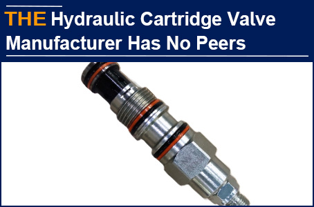 AAK Hydraulic Cartridge Valve has no peers, and American customer who has cooperated for 11 years come to learn from it