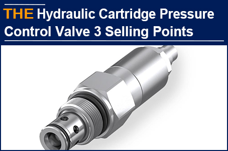 AAK Hydraulic Pressure Control Cartridge Valve, 3 selling points, helped Evander win a big order