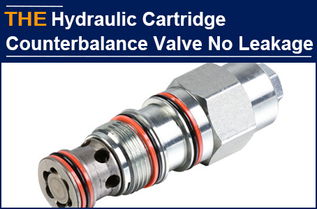 The Hydraulic Cartridge Counterbalance Valve has no repair for more than 1 year, AAK has completely surpassed the original manufacturer in 3 aspects