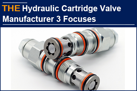 AAK Hydraulic Cartridge Valve focuses on 3 things in 3 categories of products, and developed 3 types of customers in 3 stages of the growth