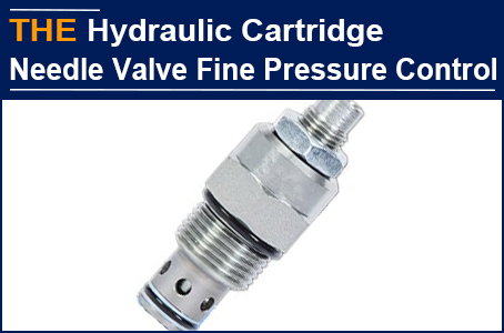 AAK solved the pressure control problem of Hydraulic Needle Valve with 3 steps, and won the first customer from Sweden