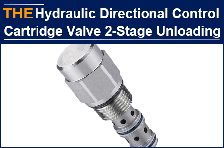 AAK Hydraulic Directional Control Cartridge Valve with 2-stage unloading,  brings Arda 1 Benefit &amp; 3 Selling Points