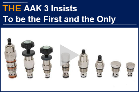 AAK Hydraulic Valves Insist 3 Aspects, to be the First and the Only