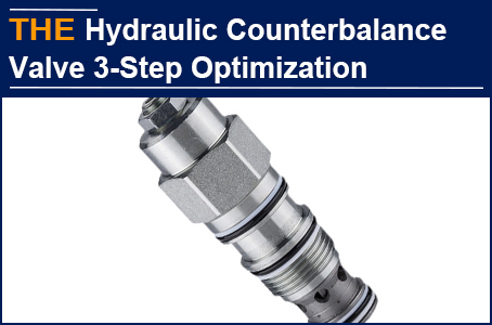 AAK optimized the valve port overflow area of the Hydraulic Counterbalance Valve, Pozo no longer has trouble
