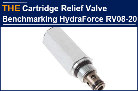For Hydraulic Cartridge Relief Valve equivalent to HydraForce RV08-20, AAK has awarded the annual order from customer in Turkey