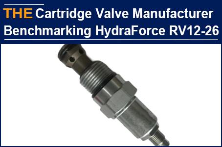 For PILOT OPERATED RELIEF VALVE equivalent to HydraForce RV12-26, a Russian customer placed the re-orders with AAK 3 times in half a year