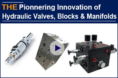 What is the “Pioneering Innovation” of AAK Hydraulic Valves, Blocks and Manifolds?