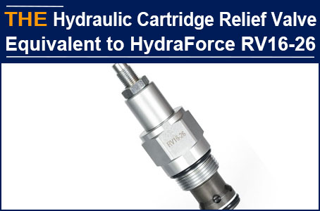 Brazilian client checked with 8 China Hydraulic Cartridge Valve Manufacturers in 3 months, and finally found the equivalent model HydraForce RV16-26