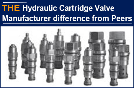 A bar taught me a lesson about three differences between hydraulic cartridge valve manufacturer AAK and its peers