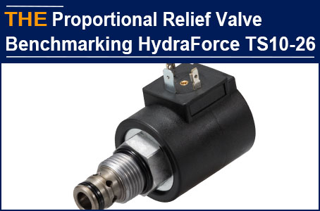 For Proportional Relief Valve equivalent to HydraForce TS10-26, a Canadian customer placed the annual order with AAK after 1 year of testing