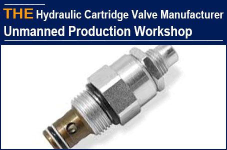 The original hydraulic cartridge valve manufacturer needs 60 days to complete the production of NV08-20, and AAK solved it in 18 days