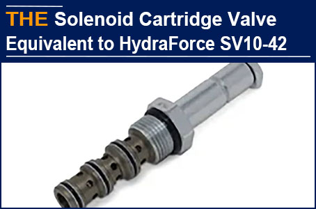 For Solenoid Cartridge Valve equivalent to HydraForce SV10-42, Brazilian Customer placed regular order 1 year after the trial order