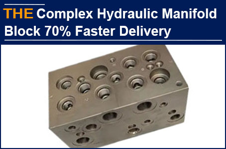 The trial order for hydraulic manifold blocks cannot be completed within 50 days by peer, but hydraulic manifold manufacturer AAK solved it in 30 days