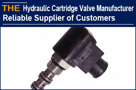 Beck paid attention to hydraulic cartridge valve manufacturer AAK and placed an order for 1,000 units, all because of reliability