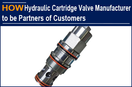 Hydraulic cartridge valve manufacturers need to take themselves seriously, then customers can treat them as partners