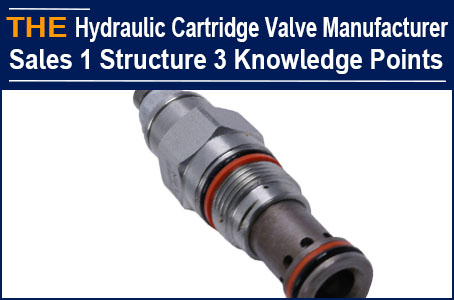 The salesman of hydraulic cartridge valve manufacturer AAK has been complained about due to the lack of 1 single structure and 3 knowledge points