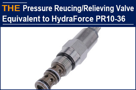 Pressure Reducing/Relieving Valve equivalent to HydraForce PR10-36 that AAK developed last March, is approved by the Russian customer after 1 year