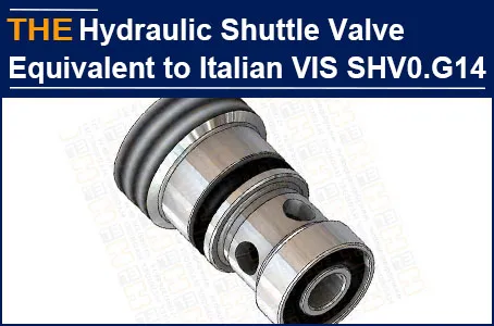 AAK Hydraulic Screw-in Cartridge Shuttle Valve equivalent to Italian VIS SHV0.G14, is favored by Russian customers