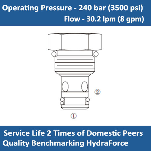 E-CV08-21 CHECK VALVE
