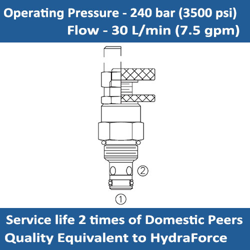 E-NV08-20 NEEDLE VALVE