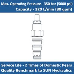 E-PBJB Pilot-operated, pressure reducing valve