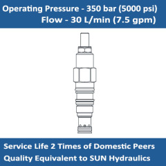 E-RSBC Pilot-operated, balanced piston sequence valve