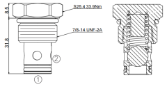 E-CV10-20 CHECK VALVES