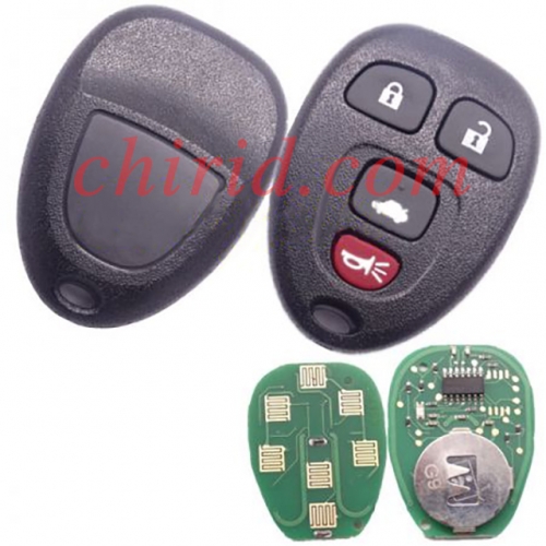 Buick Hummer and Enclave  3+1 button remote with 315mhz  1281 OUC60270 315 CH-010 POUC60270(G9)