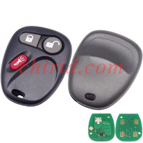 Buick 3 button remote key with 315MHZ N BOARD FCCID :MYT3X6898B