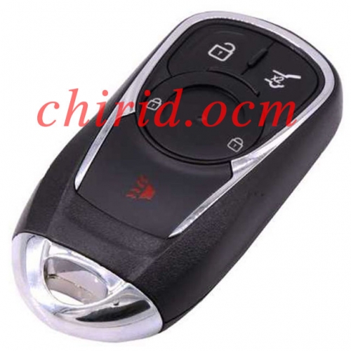Buick Keyless Smart 3+1 button remote key with PCF7952E chip- 314.9mhz ASK model