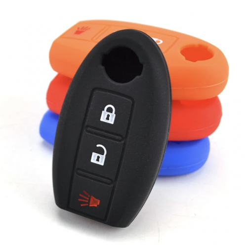 Nissan 2+1 button silicon case  Please choose which color you like
