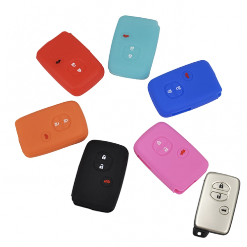 Toyota 3 button silicon case Please choose which color you like