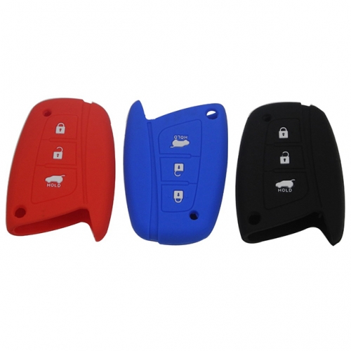Hyundai 3 button silicon case  Please choose which color you like