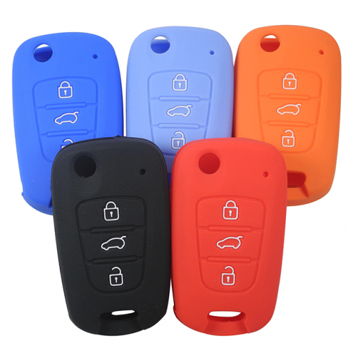 Hyundai 3 button silicon case  Please choose which color you like