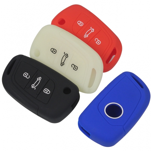 Peugeot, Citroen 3 button silicon case  Please choose which color you like