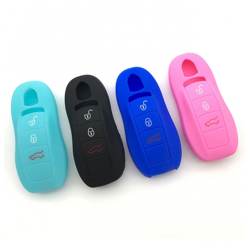 Porsche 3 button silicon case  Please choose which color you like
