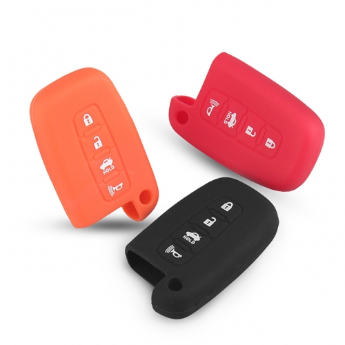 Hyundai 3+1 button silicon case  Please choose which color you like