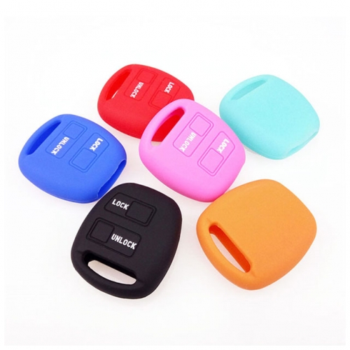 Toyota 2 button silicon case  Please choose which color you like