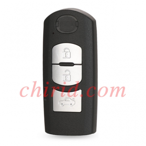 Original Mazda  3 buttons ID49 pro chip remote key with 433mhz