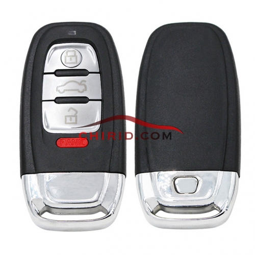 Audi 3+1 button keyless remote key with 315mhz For Audi A6, A8, Q3,Q5,Q7, NPX F7945AC1500 CMK008 05 Tn616381 only your remote key is like this, all re