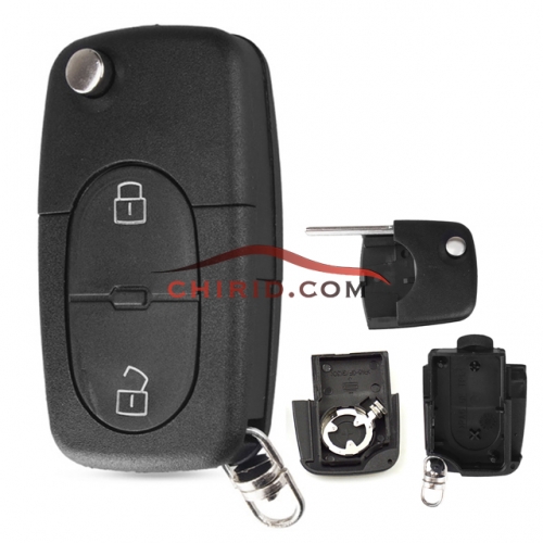 Small battery 2 button remote key blank part without panic  1616 model